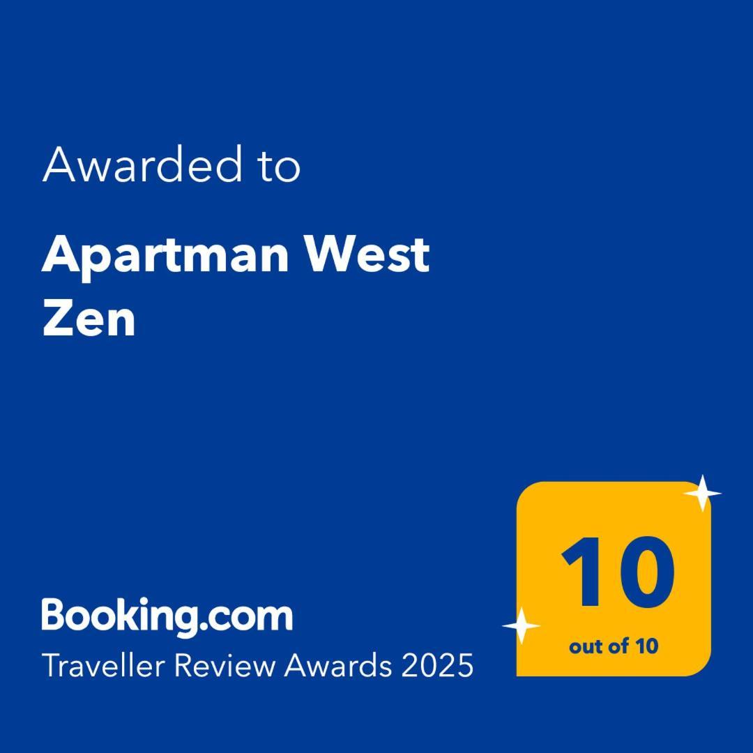 Apartman West Zen Zagrzeb Zewnętrze zdjęcie